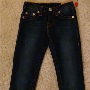 Sz 8 girls true religion jeans